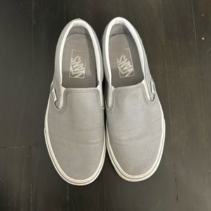 Women’s size 7 gray vans